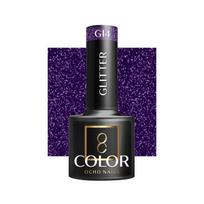 OCHO NAILS hibridinis nagų lakas Glitter G14, 5 g