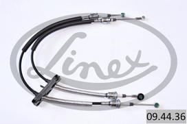 LINEX Mechaninės pavarų dėžės trosas 09.44.36
