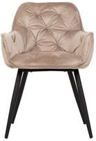 Valgomojo kėdė Homla Basic Cherry 213274, smėlio sp., 63 cm x 57 cm x 84 cm