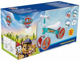 Vaikiškas dviratis, vaikų Seven Paw Patrol, balta sp./oranžinė sp./turkio sp., 12"