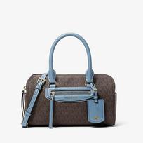 Michael Kors Jet Set Travel Extra-Small Signature Logo Duffel Crossbody Bag Chambray (32S6GTVC0Y 464 Krepšiai)