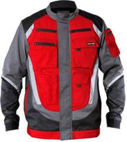 Lahti Pro Bluza, Juodai pilkai raudonas džemperis, 100 % medvilnė su šviesą atspindinčia spauda, „2xl“, ce, lahti