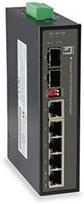 Šakotuvas Carruzzo LevelOne IES-0600 tinklo komutatorius Gigabit Ethernet (10/100/1000) Juoda