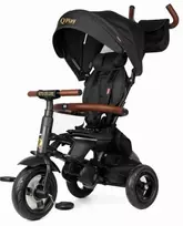 QPLAY RITO DELUXE Rubber sulankstomas triratukas guminiais ratais