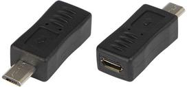 75-998# USB adapteris „microUSB“ lizdas-„microUSB“ kištukas