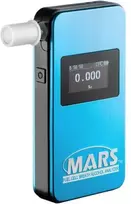 Elektrocheminis alkotesteris Alcovisor MARS BT Mėlynas su spausdintuvu
