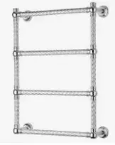 Rankšluostis elektriskais dvieļu žāvētājs Armonia, 829x600 mm, ar slēdzi labā pusē, balts pulēts ( INT 550mm )
