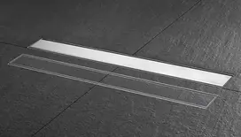 traps EasyDrain ar horizontālo atloku,Tile/Zero, L=1200 mm, h=92 mm