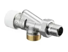radiatora termoventilis AV9, DN15, 3/4" x 1/2", PN 10, Axial
