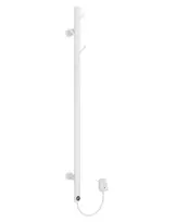 Elektrinis rankšluosčių džiovintuvas Tubi 850 mm, baltas