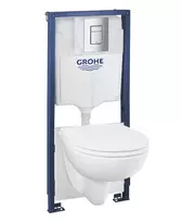 Solido 5-in-1 set for WC, 1.13 m(Bauceramic+rėmas+Even mygt)