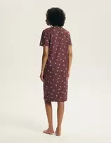 Naktiniai marškiniai Evika 45304, violetiniai