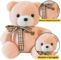 Pliušinis rusvas meškiukas 23cm
