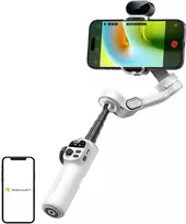 Gimbal Stabilizatorius - AOCHUAN X2 3-Ašių Išmaniojo Telefono Gimbal Su AI Jutikliu, Veido Sekimu, Baltas