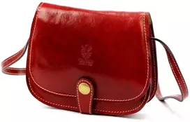 Moteriška odinė rankinė Florence ART. 882, raudona, crossbody