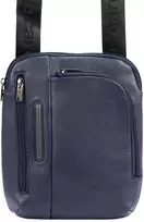 Vyriška mėlyna crossbody piniginė Pierre Cardin, ekologiška oda