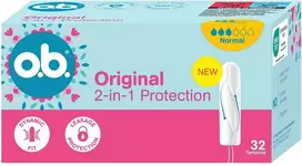 O.B. Originali normali tamponė, 32 vnt.