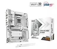 Pagrindinė plokštė ASRock X870E Challenger WiFi Baltas AM5 ATX HDMI/USB-C D