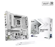 Pagrindinė plokštė ASRock B860M Challenger WiFi Baltas 1851 mATX HDMI/DP DDR5