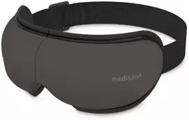 Sveikata ir asmeninė priežiūra - Medisana EM 150 Akių masažuoklis su Bluetooth, oro suspaudimu, šilumos kompresu - Juoda