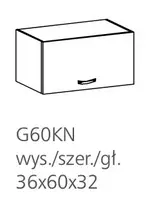 Gala SYCYLIA pakabinama spintelė G60KN