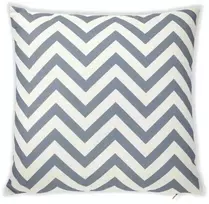 Dekoratyvinė pagalvė sodo baldams ZigZag Pilkas, 45x45 cm
