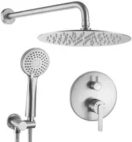 Potinkinis dušo komplektas REA Ontario, Brushed Nickel, + BOX