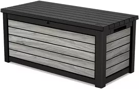Sodo daiktadėžė Keter DECO DEC BOX, 630 l, Storm Pilkas