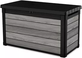 Sodo daiktadėžė Keter DECO DEC BOX, 380 l, Storm Pilkas