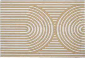 Lauko terasos kilimas rusvai gelsvas, 160x230 cm