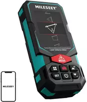 Matavimo Priemonė - Mileseey S7 Lazerinis Atstumo Matuoklis 100m, ±2 mm Tikslumas, Bluetooth, IP65 Juodas