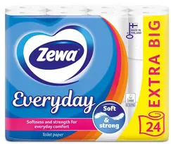 Tualetinis popierius ZEWA EVERYDAY 3SL 24RIT