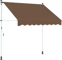 Rankinė sulankstoma markizė Taupe 350 cm