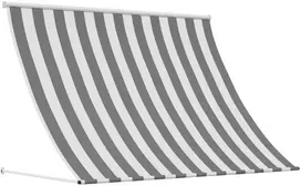 Pavėsinė Antracito ir baltos 400 x 150 cm