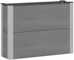 Paaukštinta sodo lova Pilka 100 x 30 x 72 cm