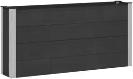 Paaukštinta sodo lova Juoda 150 x 30 x 72 cm