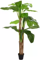 Dirbtinis bananinio medis Žalia 125 x 25 x 250 cm