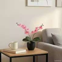 Dirbtinė orchidėjų augalas Rožinė 36 x 10 x 30 cm