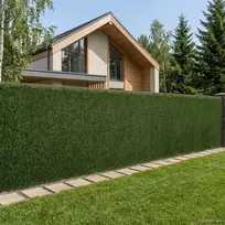 Dirbtinė tvora Šviesiai žalia 1 x 4 m PVC ir Plienas