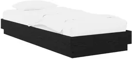 Lova Grindų lovos rėmas Juodojo ąžuolo 80 x 200 cm Apdirbta mediena