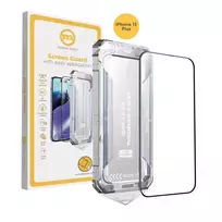 Mobile Origin geltona ekrano apsauga iPhone 15 Plus — lengvai uždedama