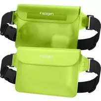 Spigen Aqua Shield vandeniui atsparus juosmens krepšys A620, 2 vnt., kaktuso žalia