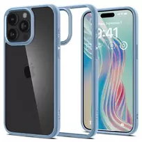 Spigen Crystal Hybrid, sierra mėlyna - iPhone 15 Pro Max