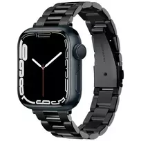 Spigen Modern Fit laikrodžio dirželis, juodas - Apple Watch 42 mm/41 mm/40 mm/38 mm