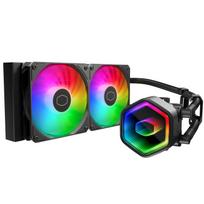 COOLER MASTER MasterLiquid 240 Core II ARGB liquid cooling system, black (MLW-D24M-A18PA-R1)