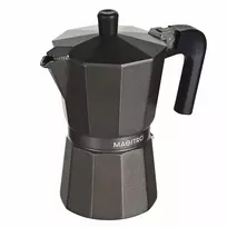 Aliuminio kavos virimo aparatas (6 puodelių; 300 ml) MR-1666-6-BROWN MAESTRO