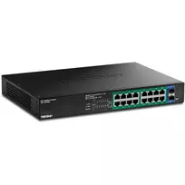18-port Gigabit EdgeSmart PoE+ switch TRENDnet