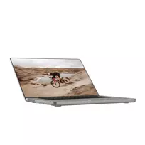 UAG Essential Armor – apsauginis dėklas „MacBook Pro“ 16 colių (M1/M2/M3 MAX ir PRO/M4/M4 MAX ir PRO/M5/M5 MAX ir PRO) (2021–2026 m.) (ledo spalvos)