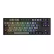 AKKO Black & Gold 5087S žaidimų klaviatūra, RGB – „Akko V3 Cream Yellow Pro“ klavišai, ISO DE, juoda ir auksinė