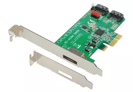 „Dawicontrol“ PCI-e plokštė DC-610e, 2 kanalų RAID, SATA 6G, Blis